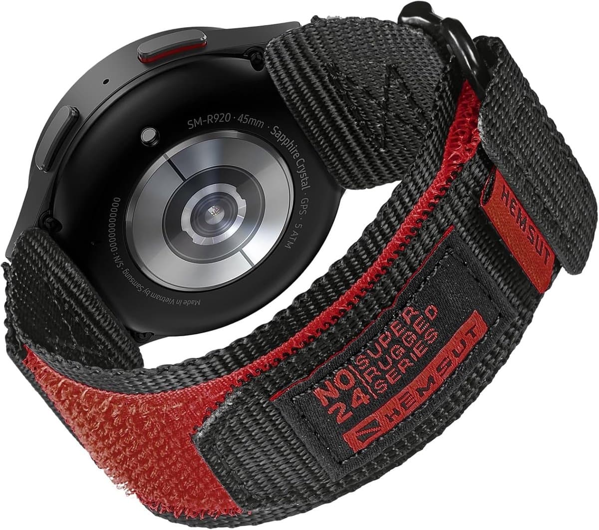 Nylon Horlogeband 20mm Geschikt voor Diverse Smartwatches zoals Galaxy Watch, Amazfit GTS en GTR, Duurzaam en Comfortabel voor Actief Gebruik
