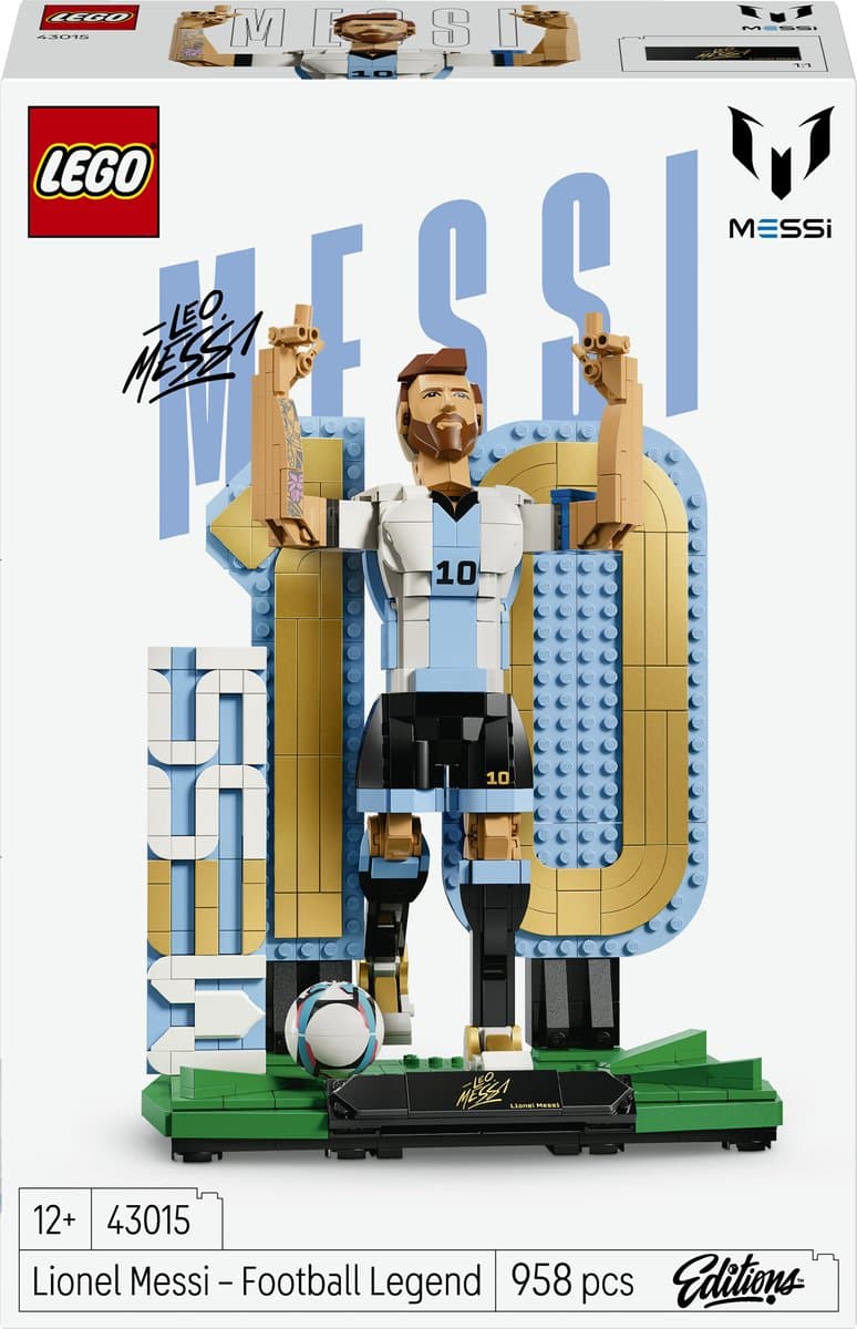 LEGO Editions Lionel Messi Voetballegende 43015