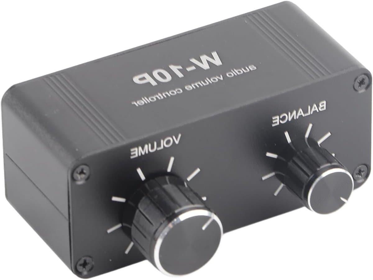 Mini Passieve Volume Controller voor Stereo Audio - 3.5mm Aansluiting, Verliesloze Signaaloverdracht, Geschikt voor DVD, CD, MP3, Telefoon en TV