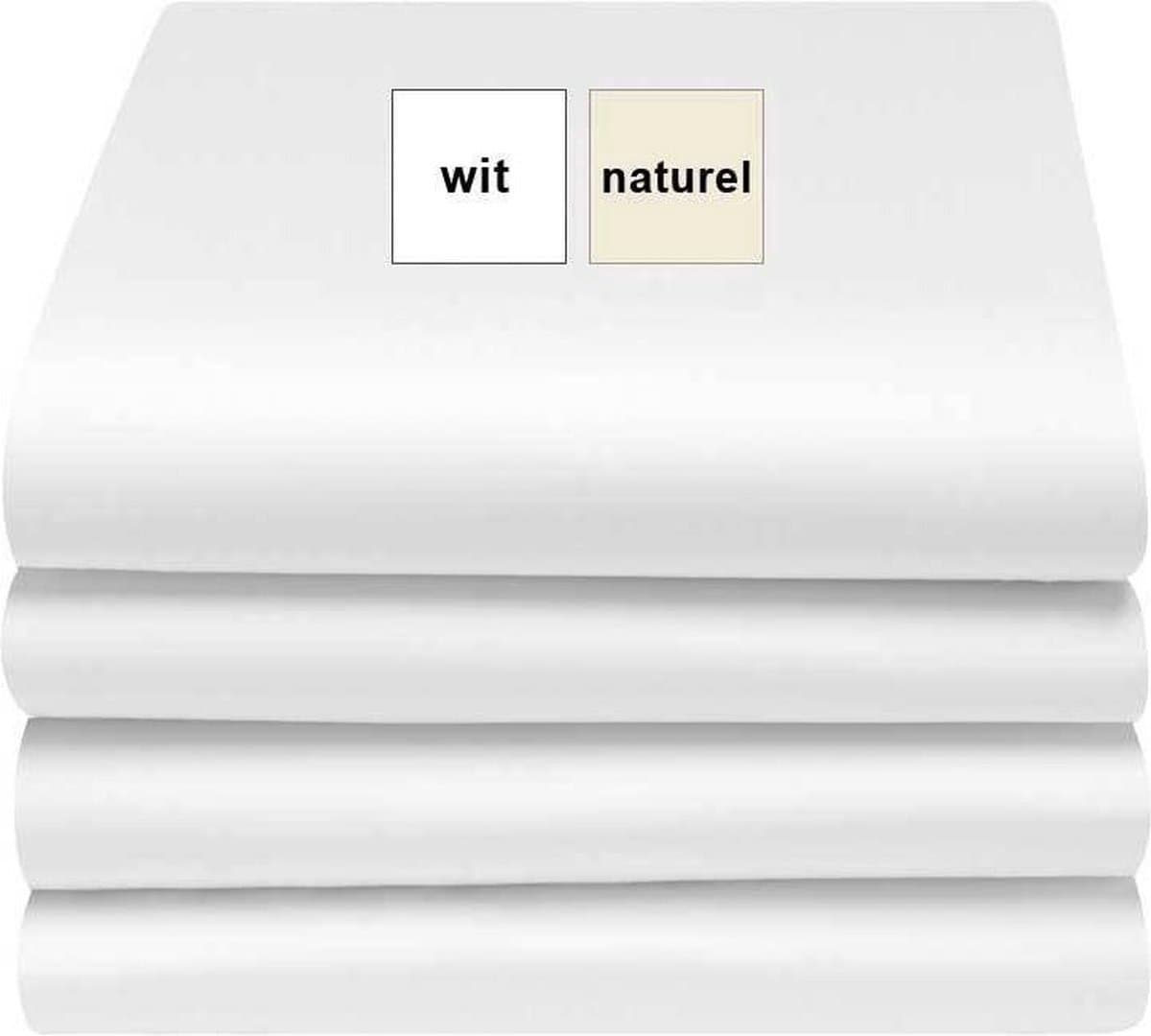 Beddinghouse - Percale katoen - Laken - 160x265 cm - Naturel