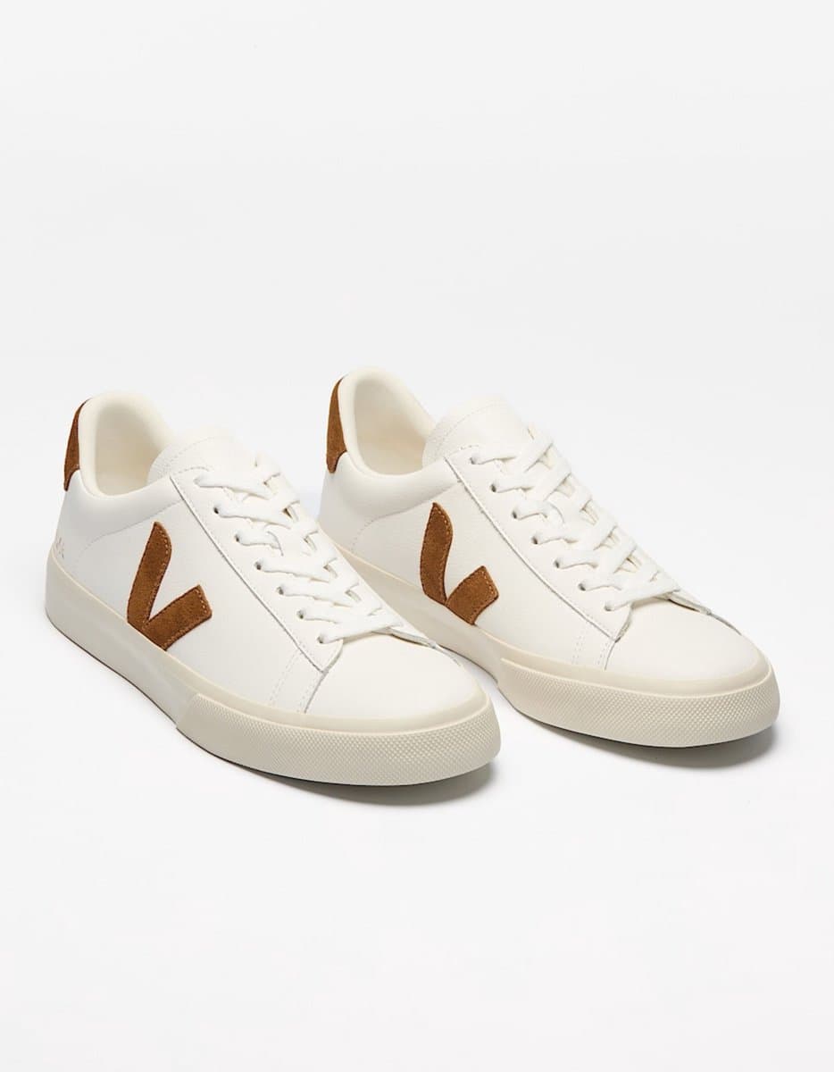 Veja - Schoenen Wit Veja Campo Leather Sneakers Wit Cp0521058