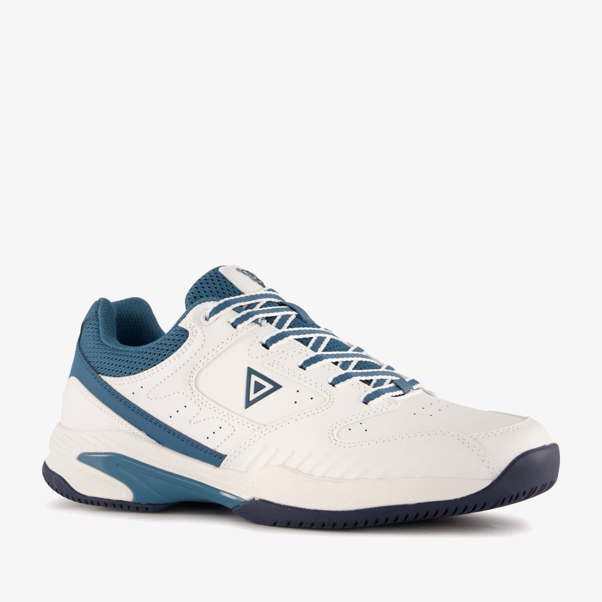 Osaga heren padelschoenen wit blauw - Maat 45 - Uitneembare zool