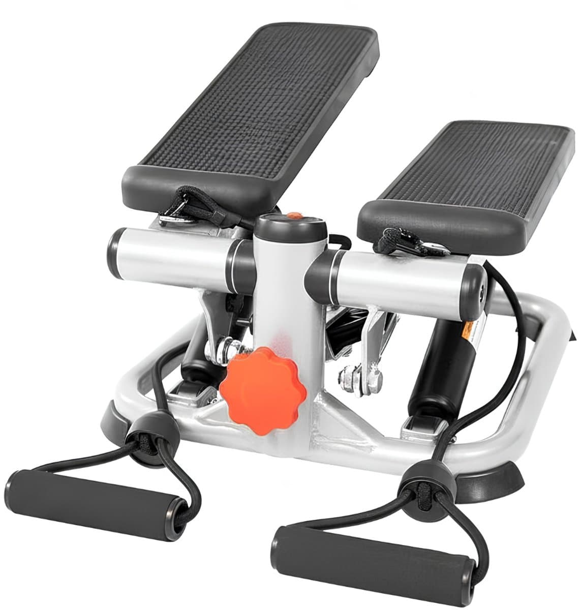 SP® Stepper Fitness - Mini Stepper - Stepper Fitnessapparaat - Zwart/Grijs - 42cm x 33cm x 35cm