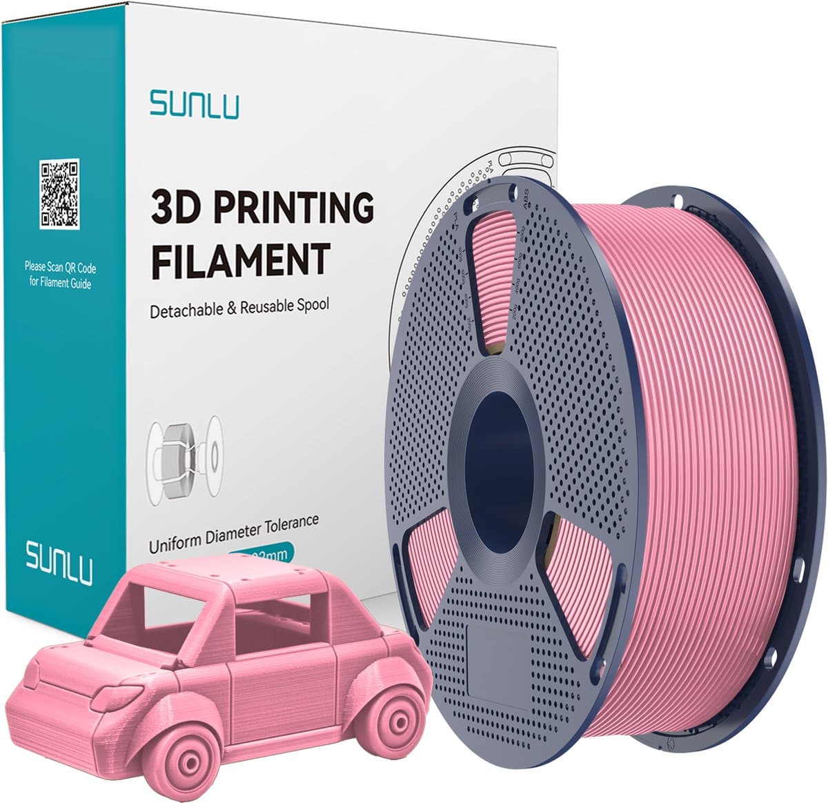 Sunlu PETG 3D Filament 1.75mm 1kg Sakura Roze