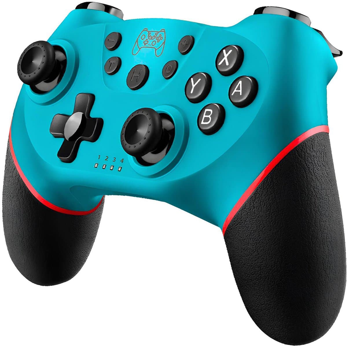 TechKidz, Draadloze controller Geschikt voor Nintendo Switch, Blauw