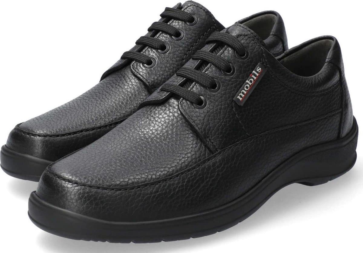 Mephisto Ezard - heren veterschoen - zwart - maat 43 (EU) 9 (UK)