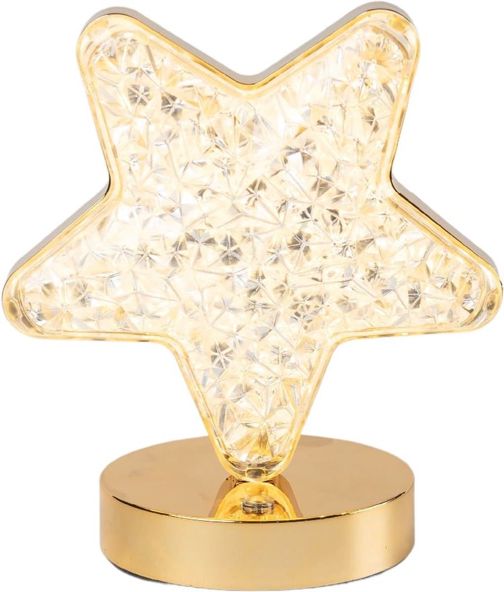 J&D Supplies Led Tafellamp Oplaadbaar – Draadloos - Dimbaar - Nachtlamp Slaapkamer - Decoratie Woonkamer - Decoratieve Bureaulamp