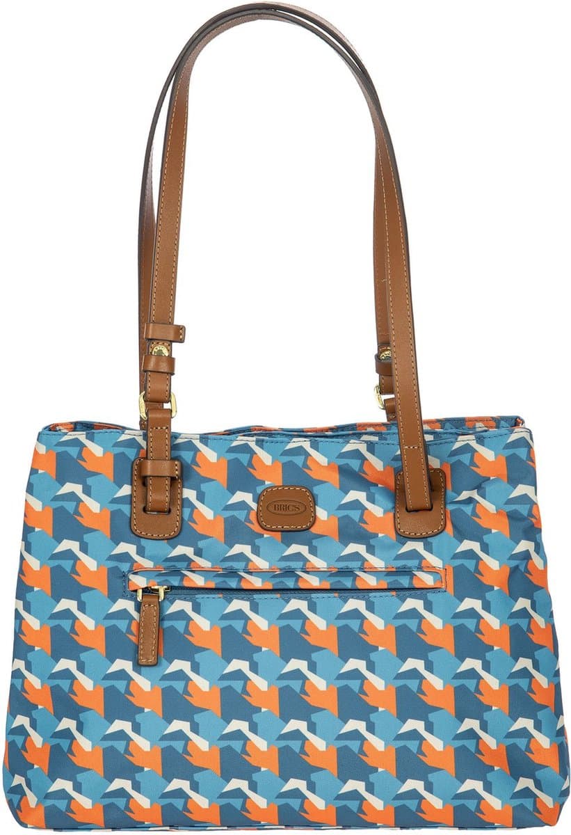 BRIC'S Schoudertas X-Bag Handbag Tropical Camouflage Blauw