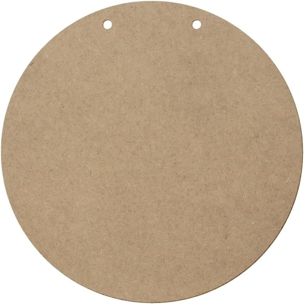 MDF Houten Schijven - Ronde Platen - Decoratief Knutselen - Gelaserd Gladde Rand - 100 Stuks 20cm - Natuurlijk
