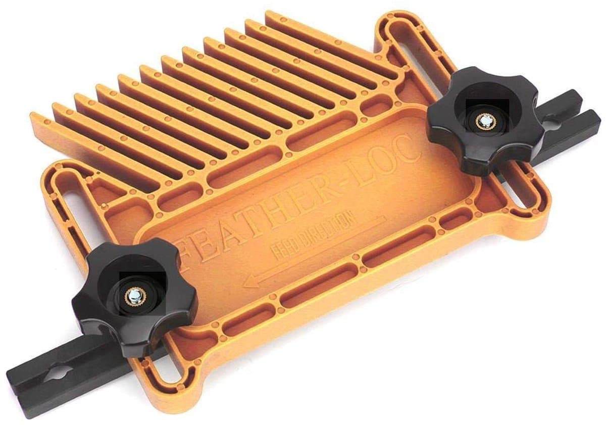 Dailygoods - Universele Featherboard Attachment - Multifunctioneel - Hoogwaardige prestaties - Geel - Voor tafelzagen en routers - Ideaal voor houtbew...
