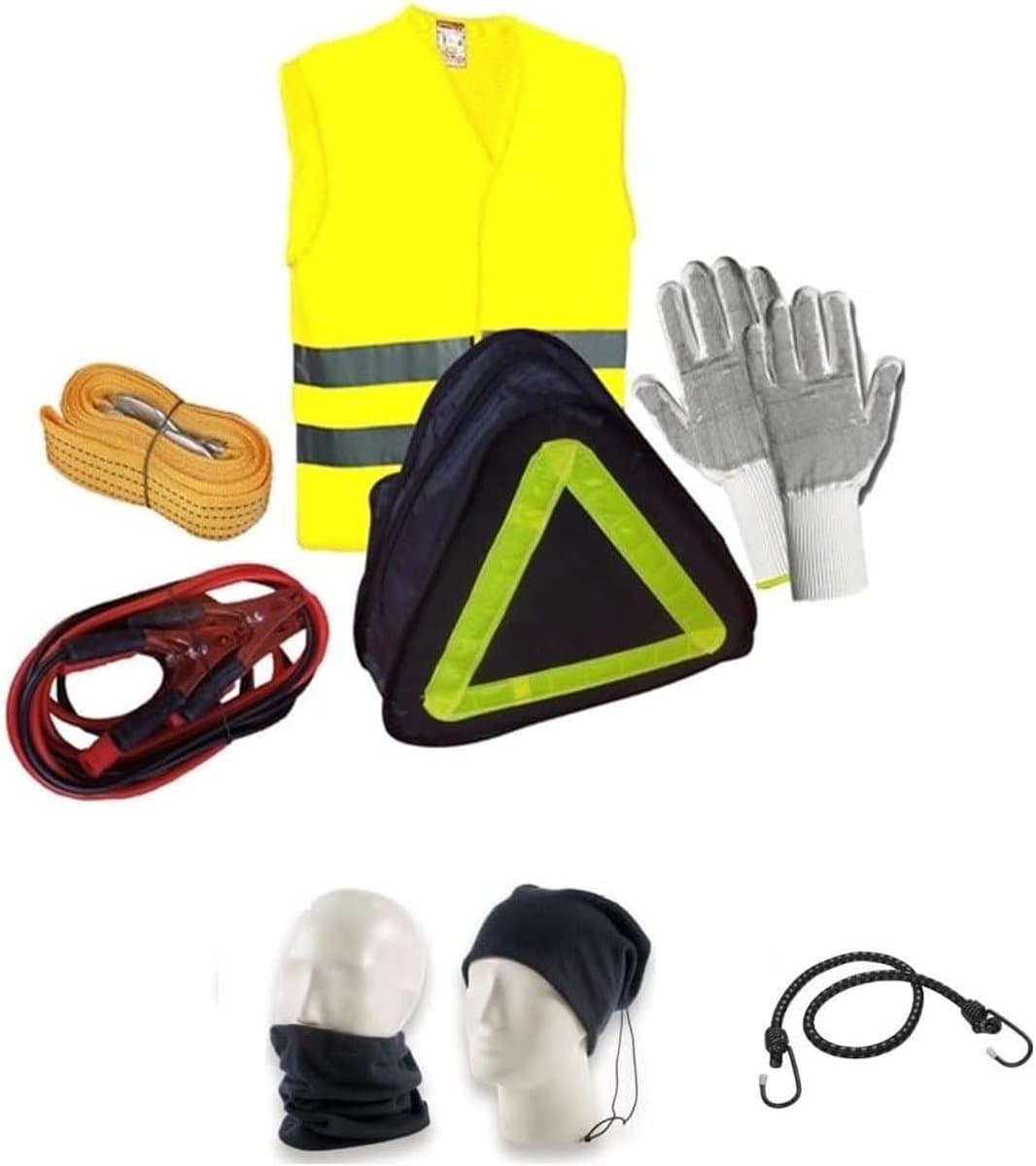 Noodset Auto - Pechhulp Kit - Veilig Onderweg - Complete Set - 3 m - Niet gespecificeerd