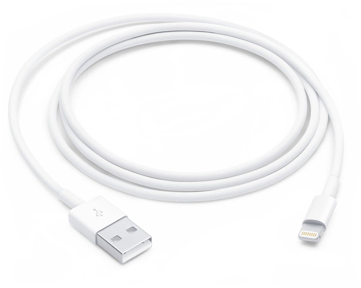 Apple USB kabel naar lightning - 1 meter
