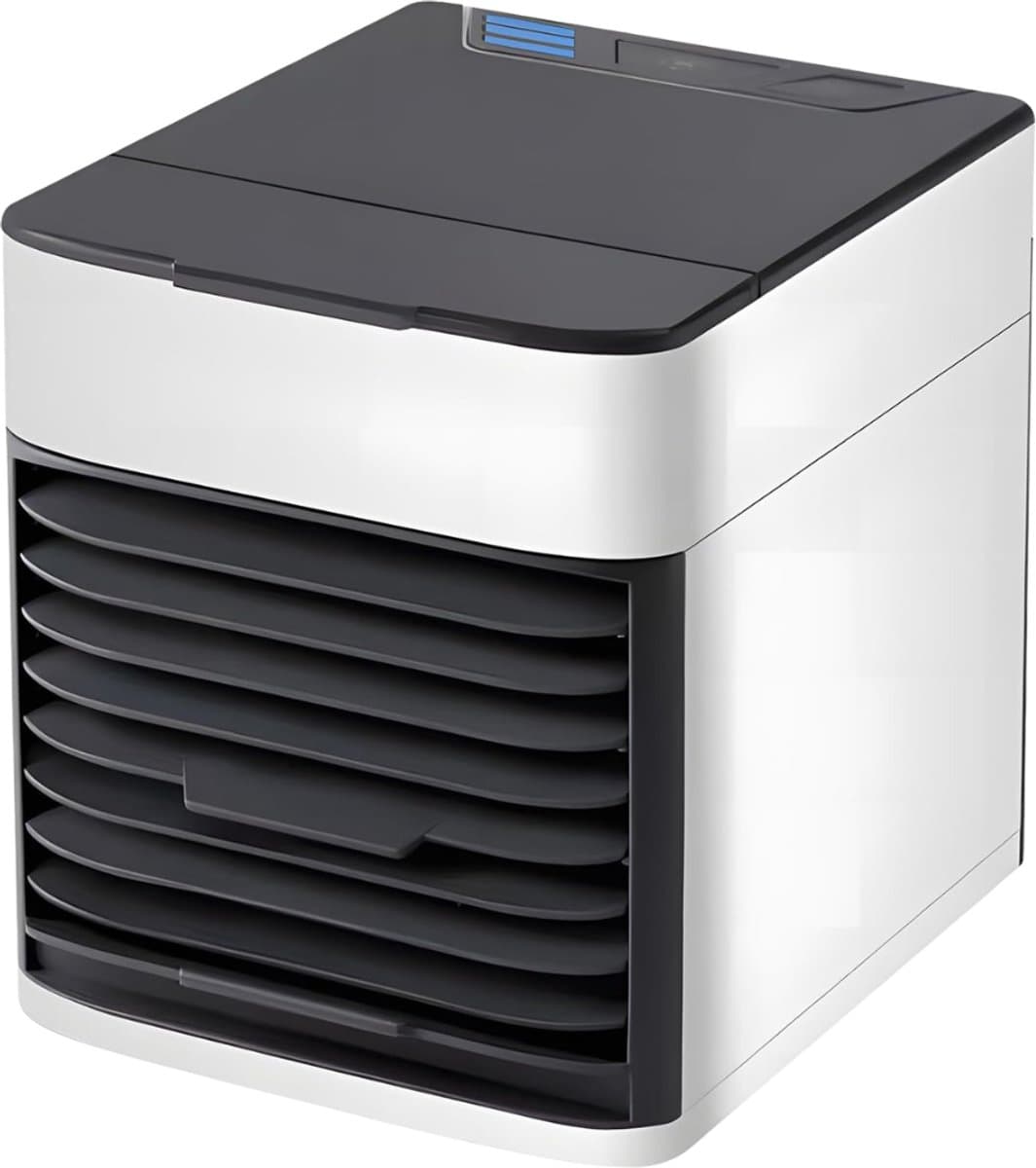 AHD®Airco Zonder Afvoerslang - Airco - Aircooler -700ml Air Conditioning - 4 in 1 - Wit / Zwart - 27cm x 15cm x 14cm