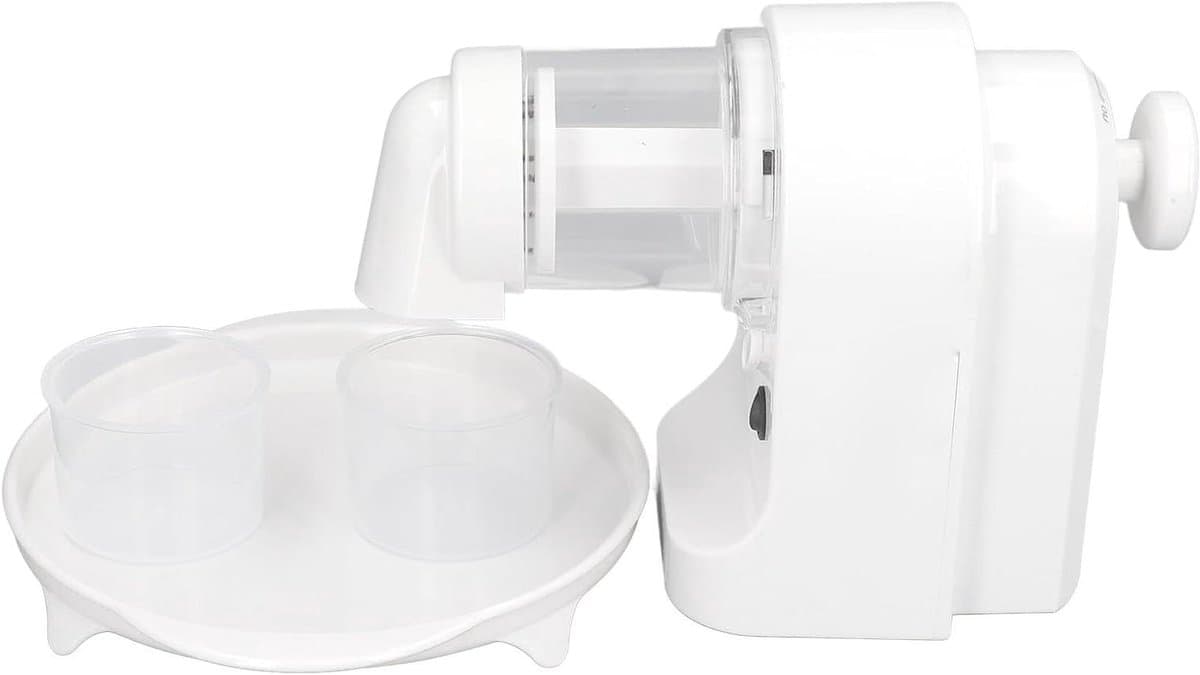 Elektrische IJsmachine - Crushed Ice Maker - Smoothies Maken - USB Oplaadbaar - 2000mAh Batterij - Wit