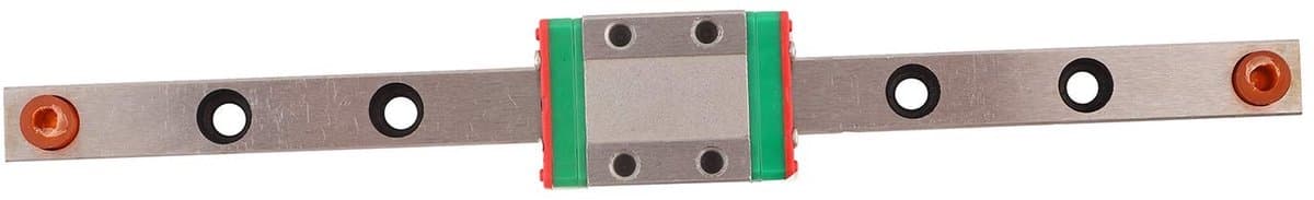 Dailygoody - Lineaire railgeleiding - Mini-lineaire railgeleiding - Geschikt voor 3D-printers en CNC-machines - 150 mm - Met smeersysteem - Precisie e..