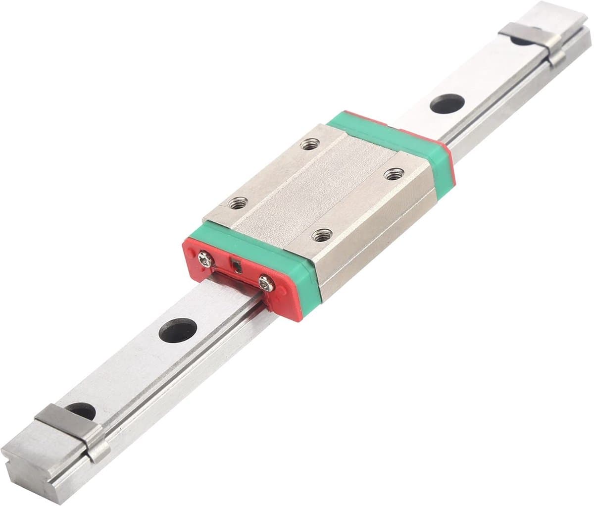 Dailygoody - MGN12H Lineaire Geleider - Miniatuurrail voor 3D-printers - Roestvrij staal - Optimale belastingcapaciteit - Geschikt voor CNC-machines -.