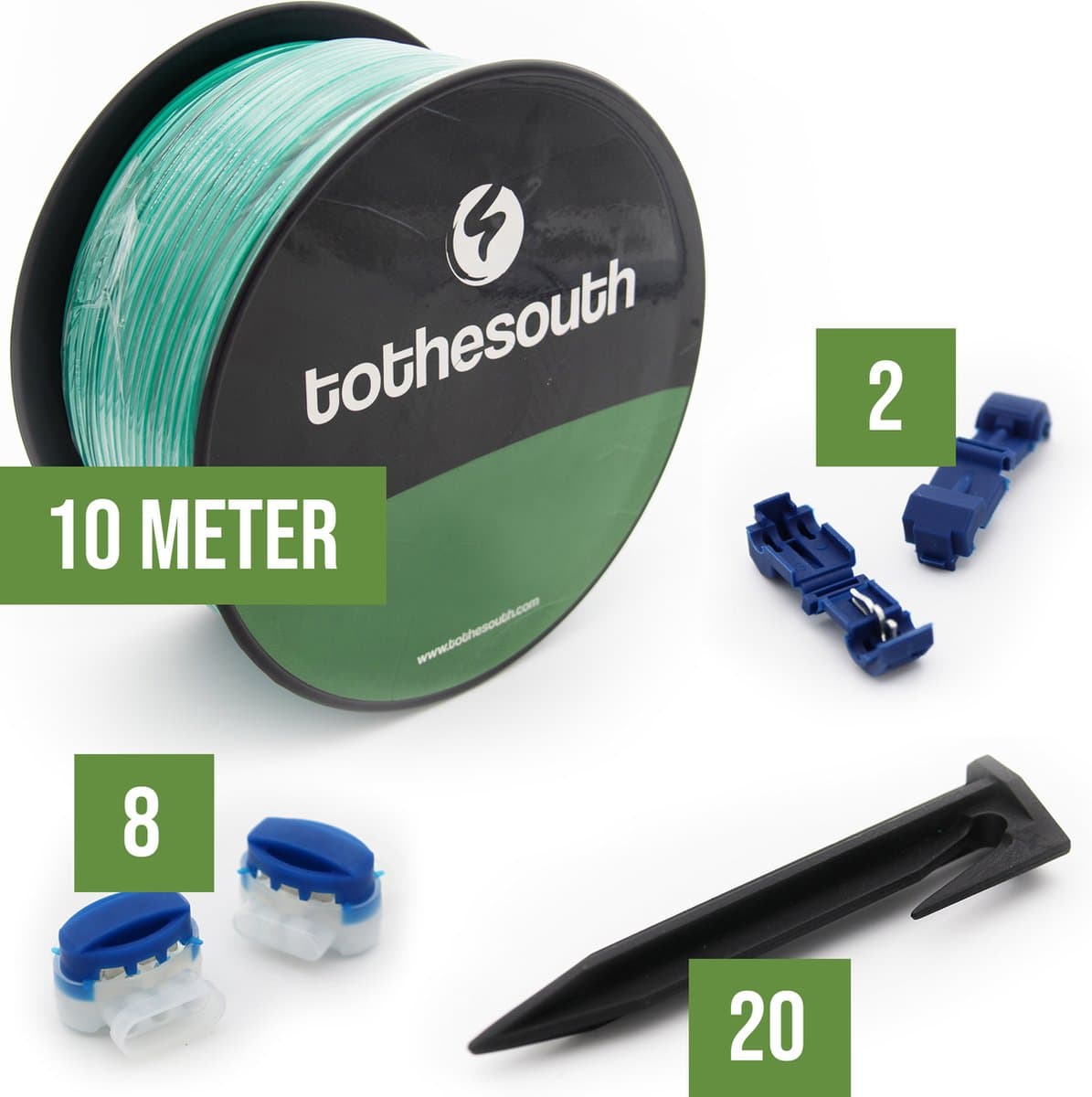 To the South® Reparatieset geschikt voor alle LandXcape Robotmaaiers - Middel