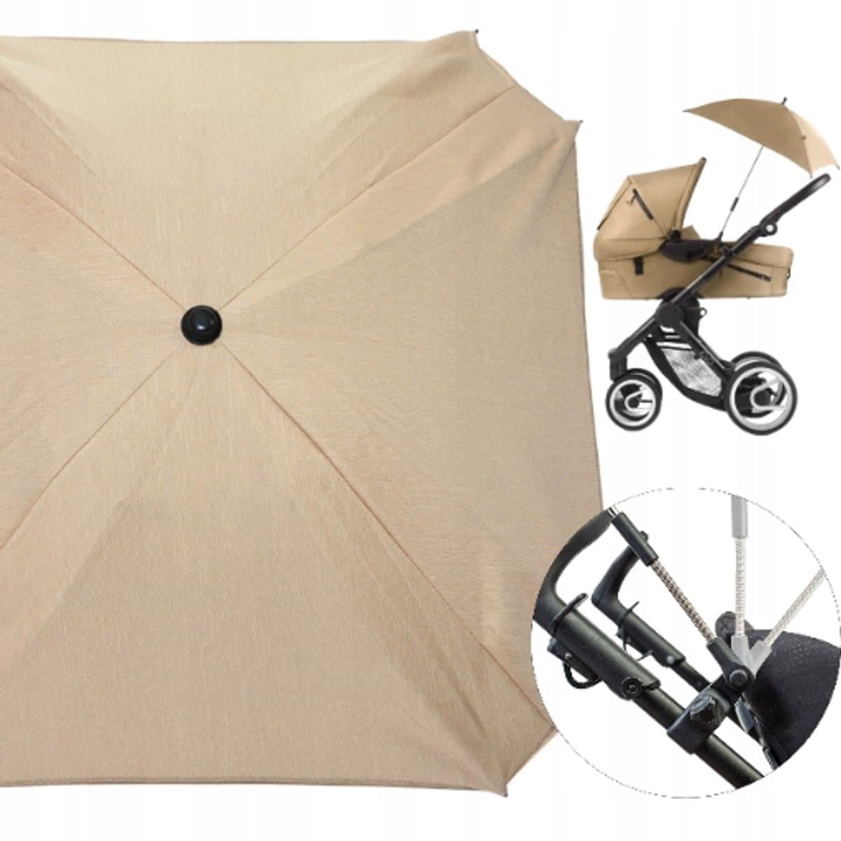 Universele Kinderwagenparasol UV-bescherming, Verstelbaar