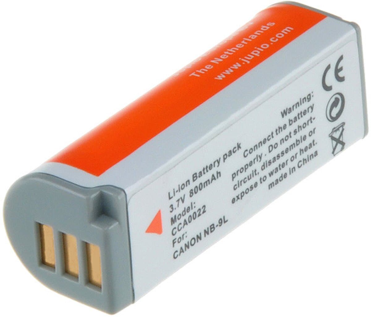 Jupio NB-9L 800 mAh - Accu voor digitale camera
