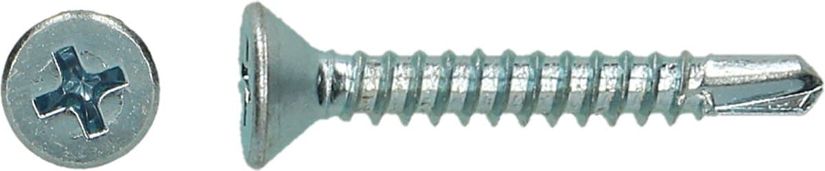 Teks platkop ph-kruis 4,2x25mm
