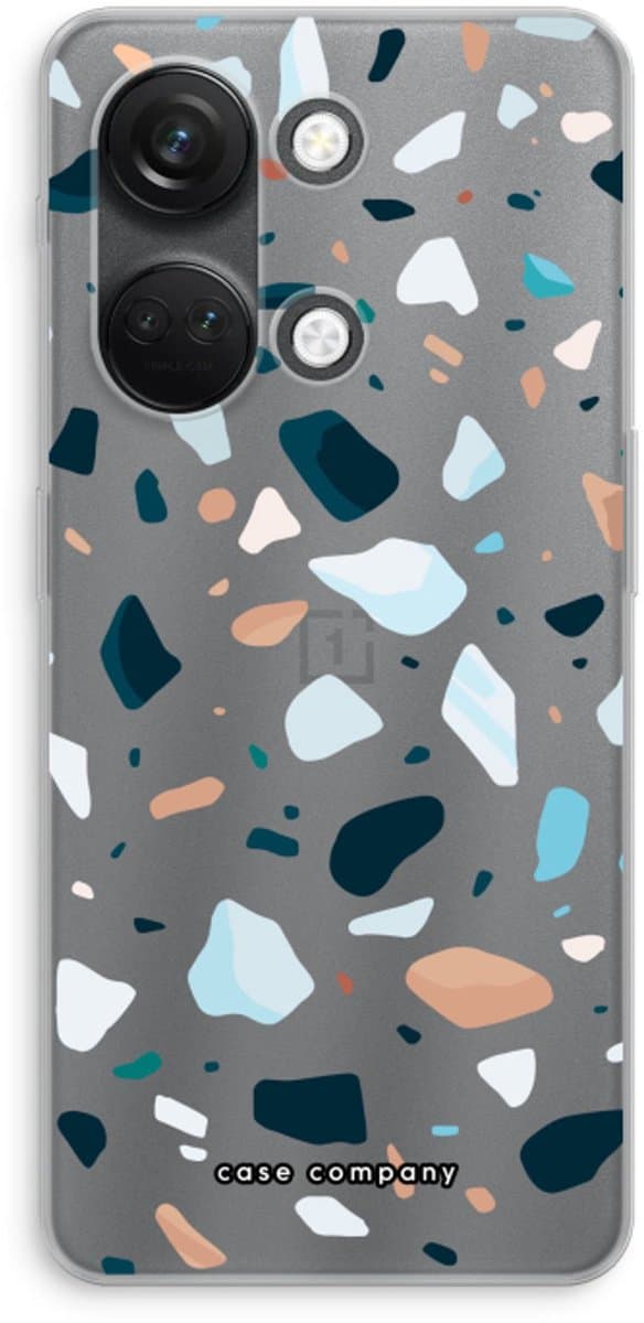 Case Company® - Hoesje geschikt voor OnePlus Nord 3 hoesje - Terrazzo N°13 - Soft Cover Telefoonhoesje - Bescherming aan alle Kanten en Schermrand