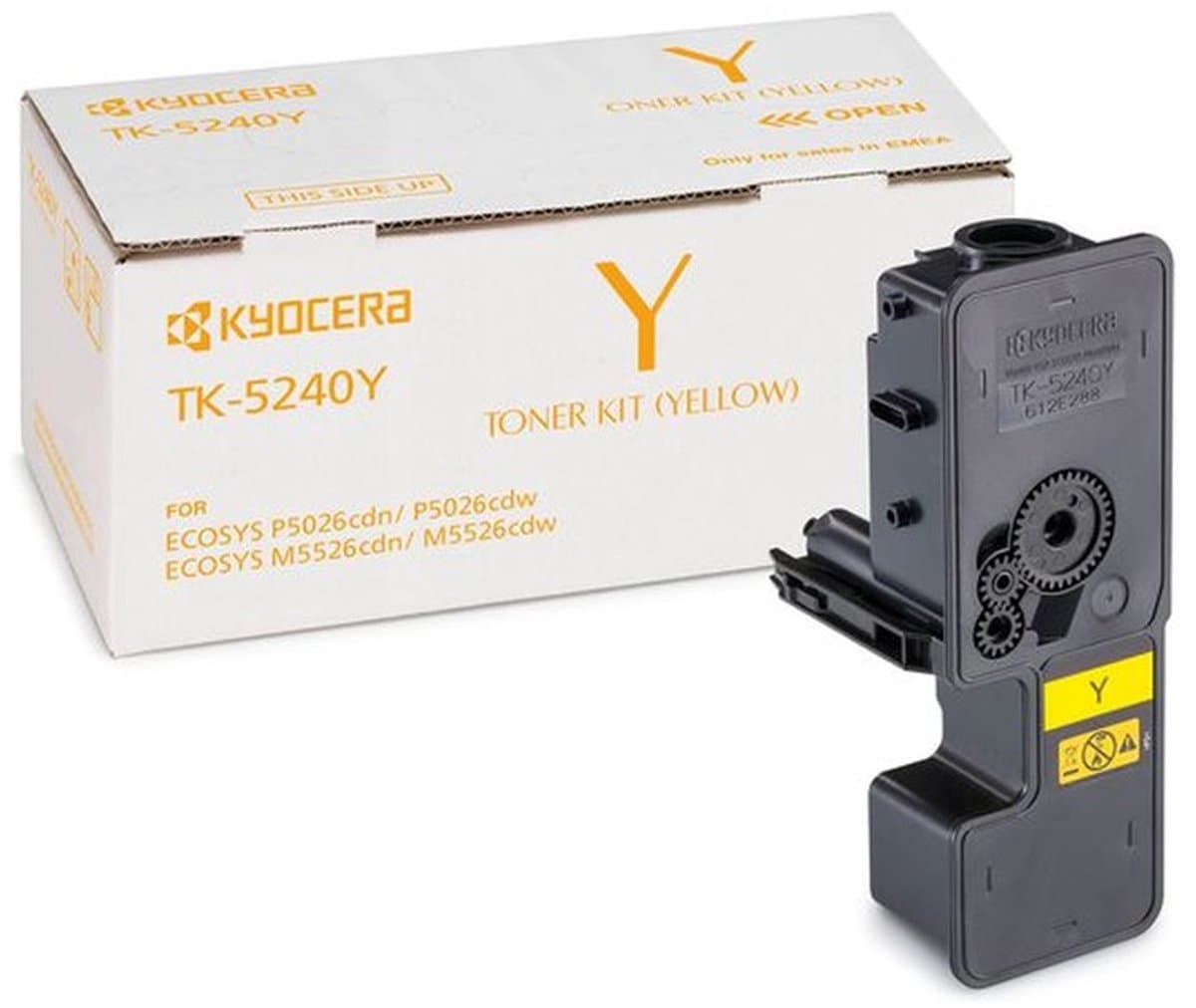 KYOCERA TK-5240 tonercartridge 1 stuk(s) Origineel Geel