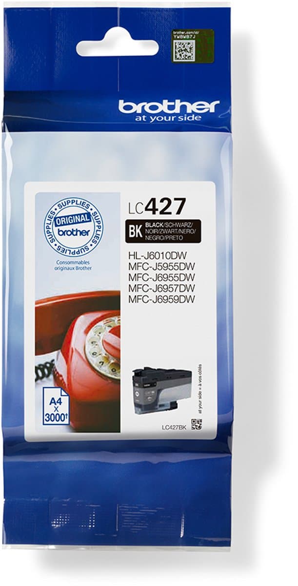 Brother LC-427 Cartridge Zwart
