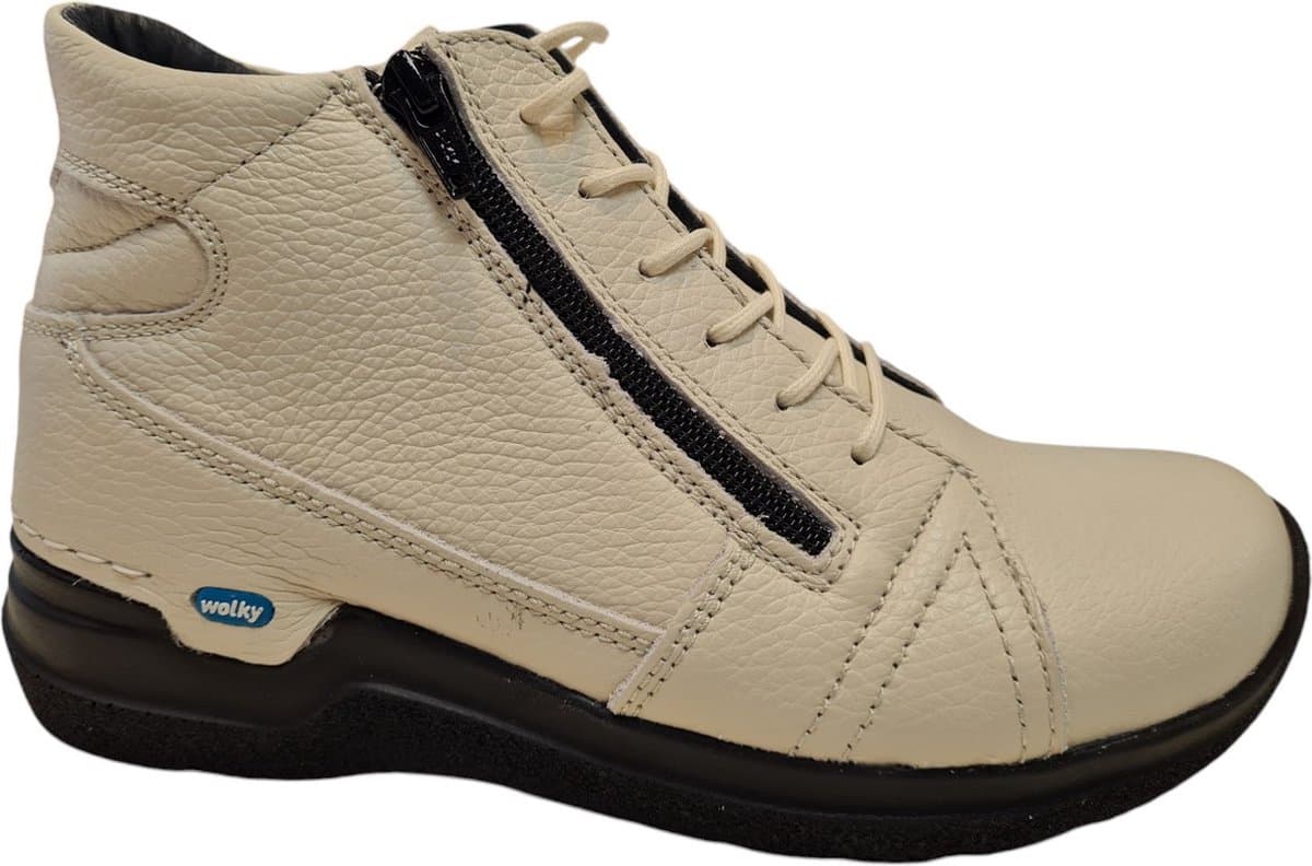 Wolky 0660671 114 Dames Veterschoenen - Wit - 38
