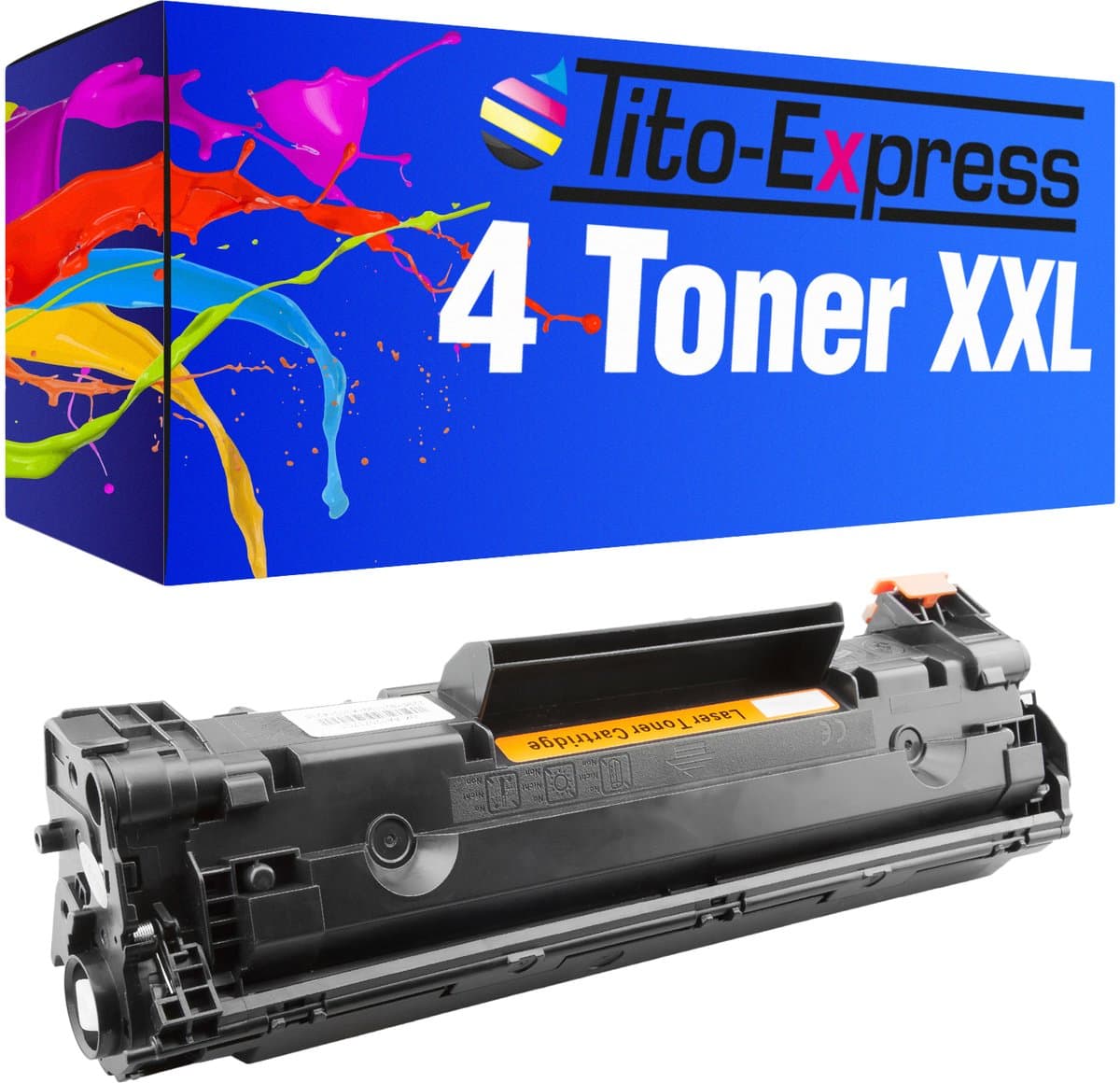 PlatinumSerie® 4 toner XXL black alternatief voor HP CF283X