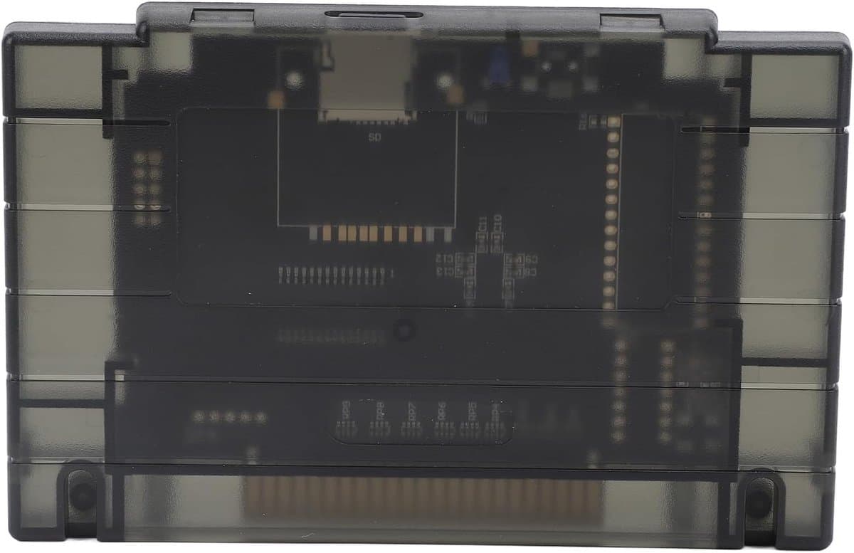 Speelcartridge voor SFC gameconsole, 3000 in 1 speelkaart, ingebouwde 8G geheugenkaart, multi-speelcartridge voor SFC SNES gameconsole (zwart