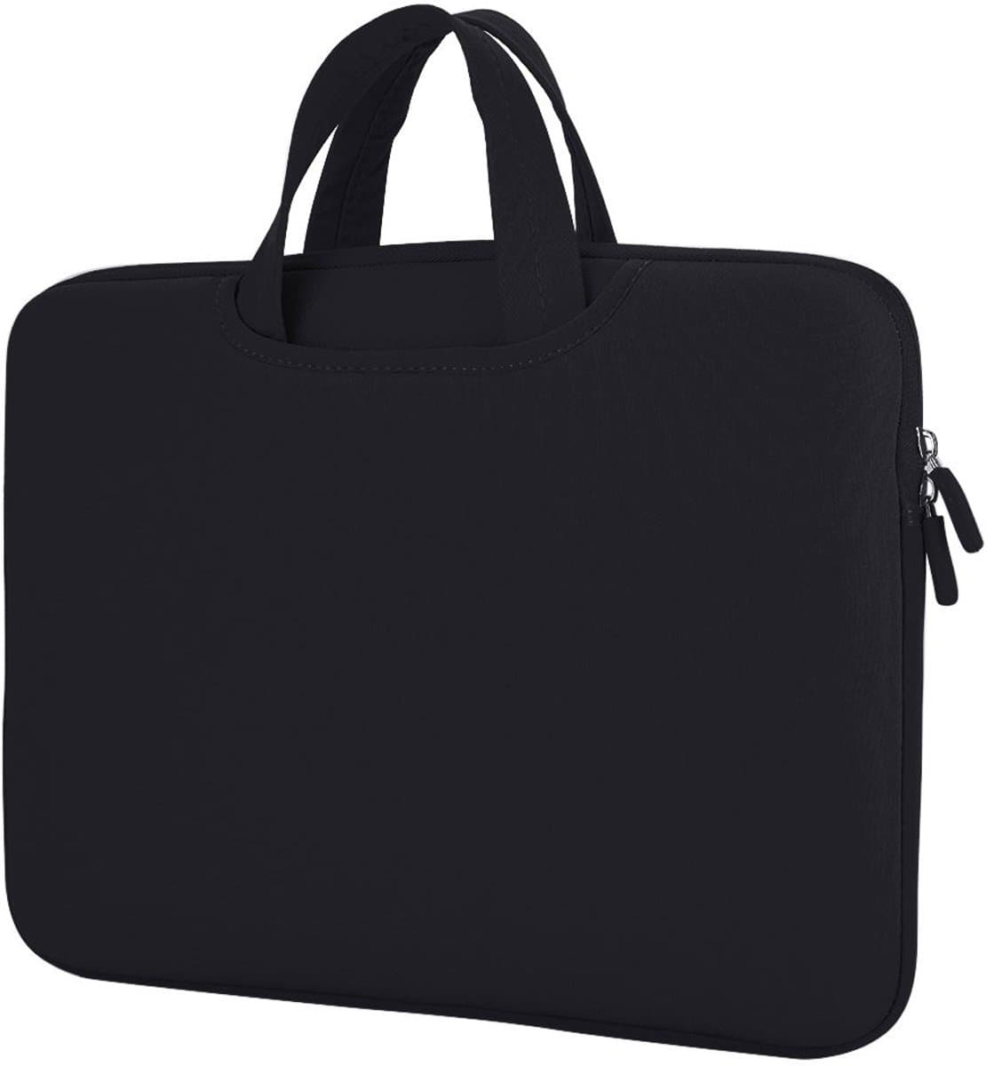 Dailygoods- Notebookcase 15 inch - Sleeve Cover - Laptop Tas - Beschermhoes - Zwart - Lichtgewicht - Laptoptas