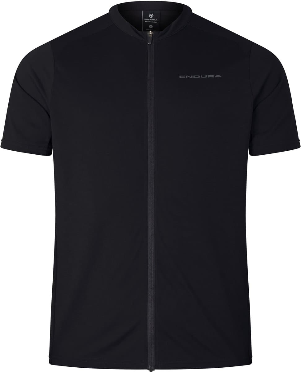 Endura Loop Zipped Korte Mouw Enduro Trui Zwart M Man