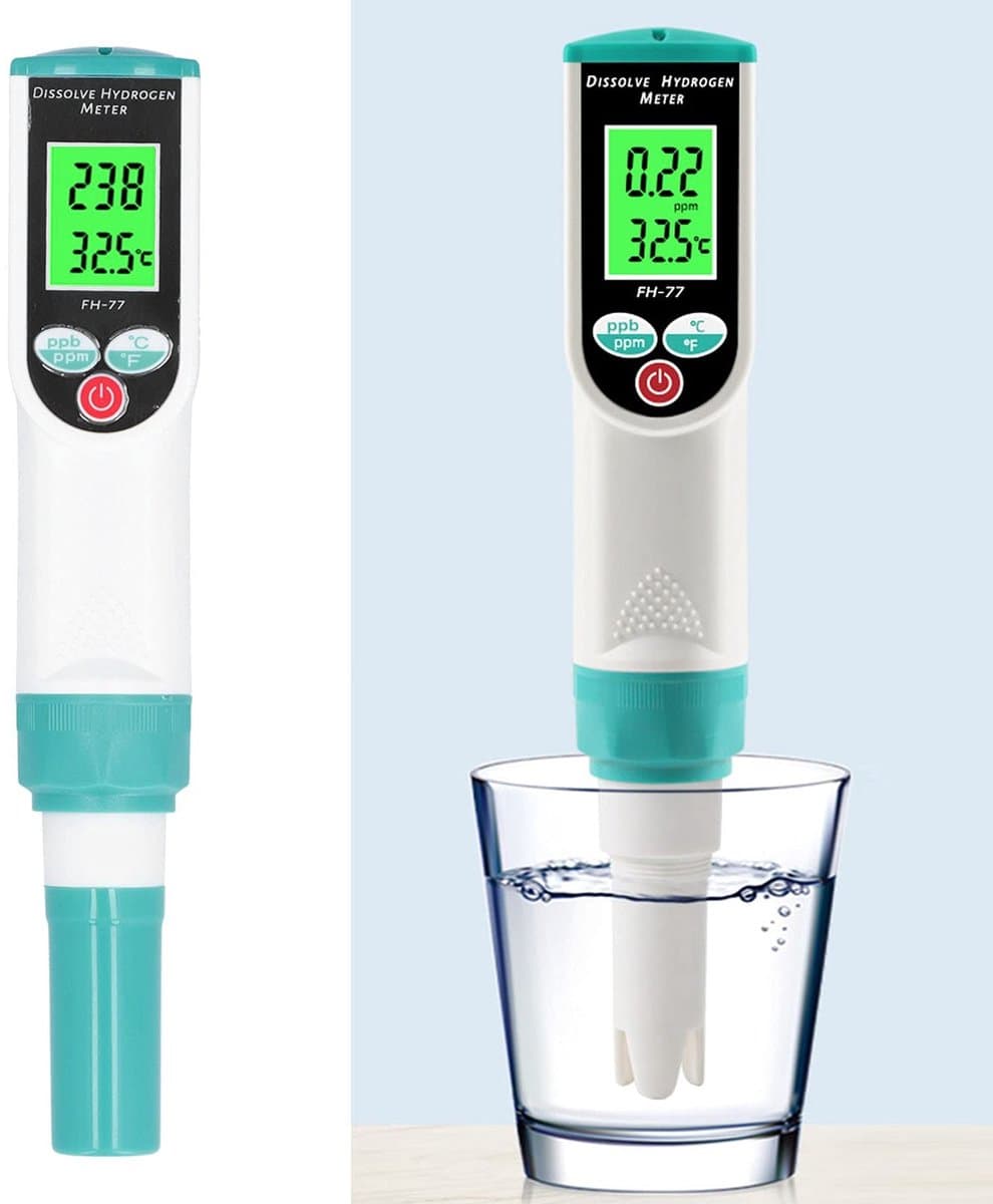 Cosensi - Digitale PH Meter - Waterkwaliteit Tester - Hoge Nauwkeurigheid - Voor Thuisgebruik - Monitoren van Waterkwaliteit - Geschikt voor Gezinnen