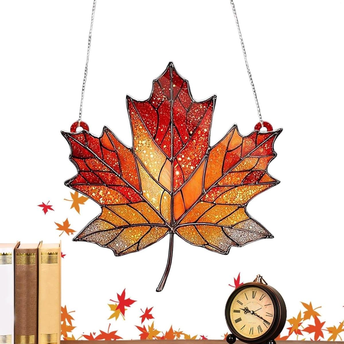 Acryl Lichtvanger - Decoratie Hanger - Wanddecoratie - Natuurlijke Schoonheid - 15 x 15 cm - A