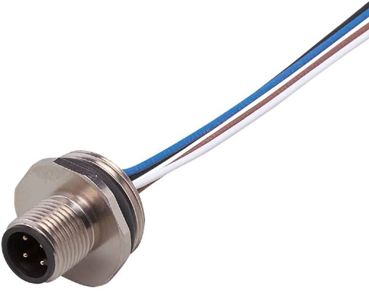ifm Electronic E11295 Inbouwstekker Aantal polen (sensoren): 4 Stekker, recht 0.12 m 1 stuk(s)