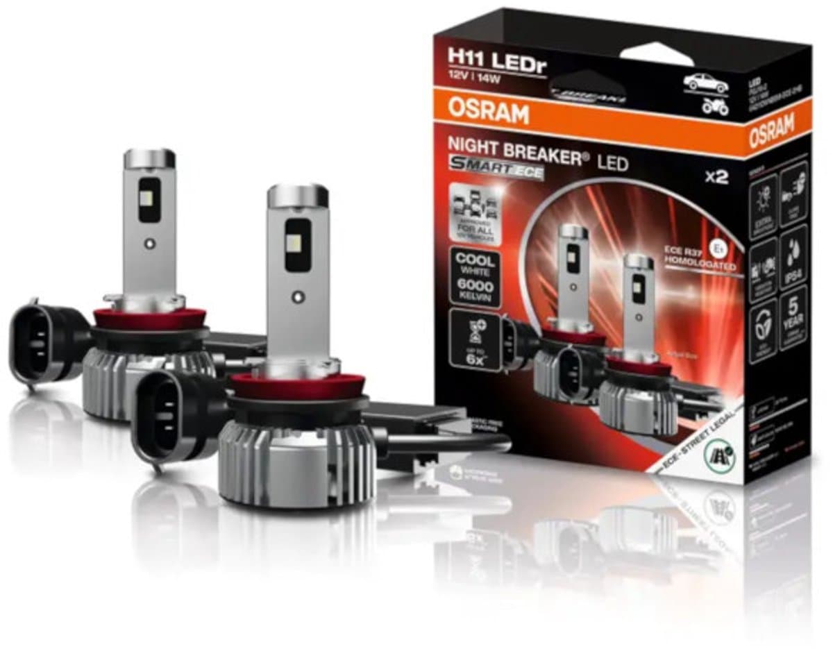Osram Night Breaker LED Smart H11 64211DWNBSM-2HB set
