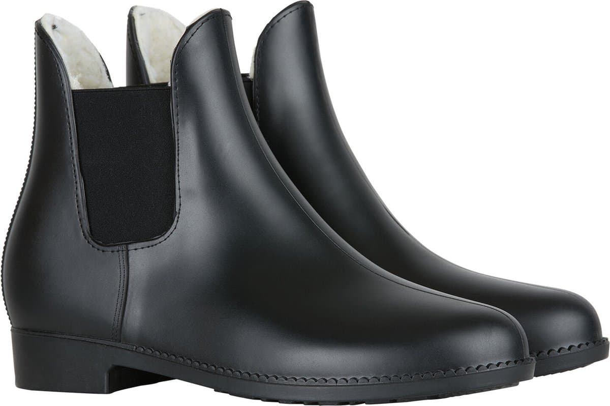 Horze Bonn Winter Rubber Jodhpurs, dames, Black, 42