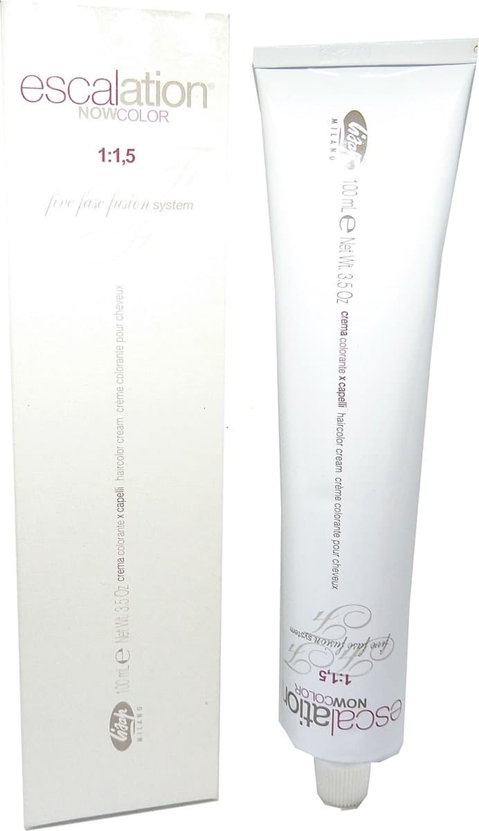 Lisap Easy Escalation Nowcolor Haarkleurcrème Permanent 100ml - 05/5 Light Red Brown / Hellbraun Rot