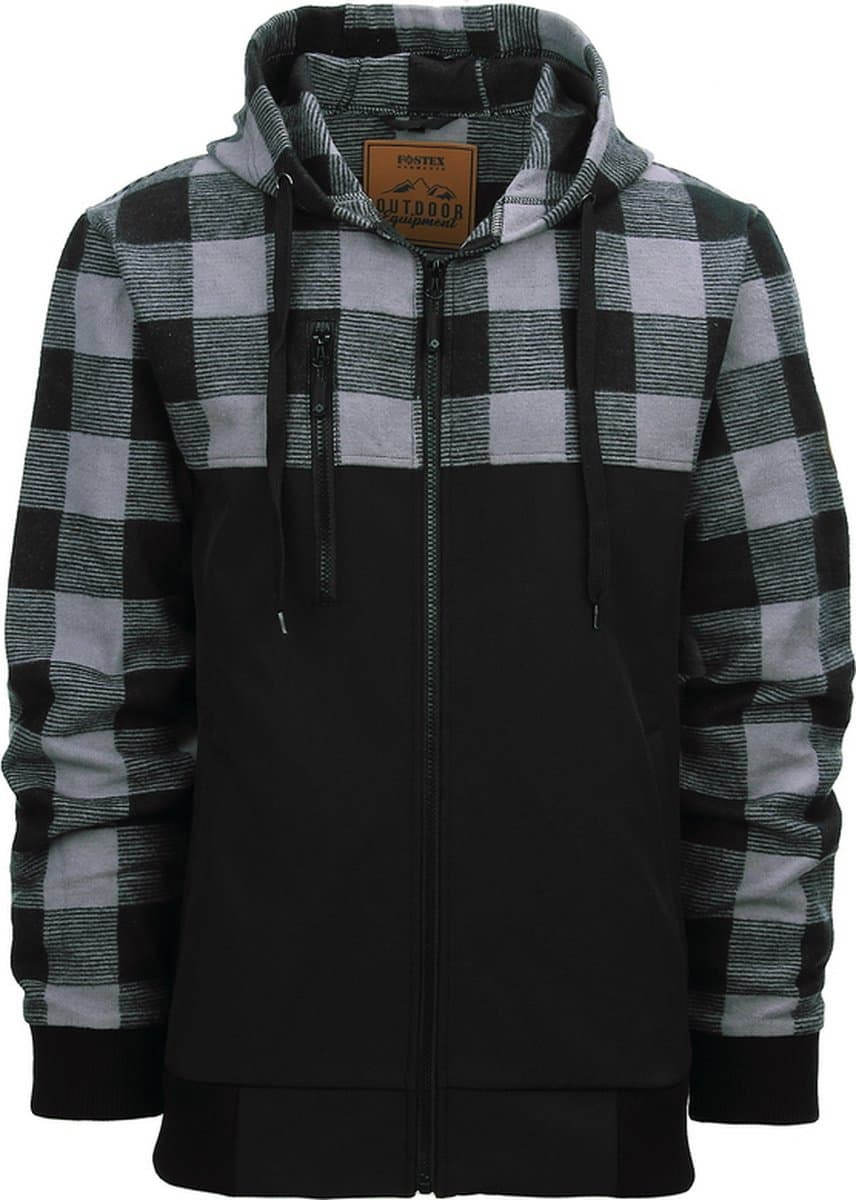 Fostex Houthakkers Jacket zwart/grijs - XL
