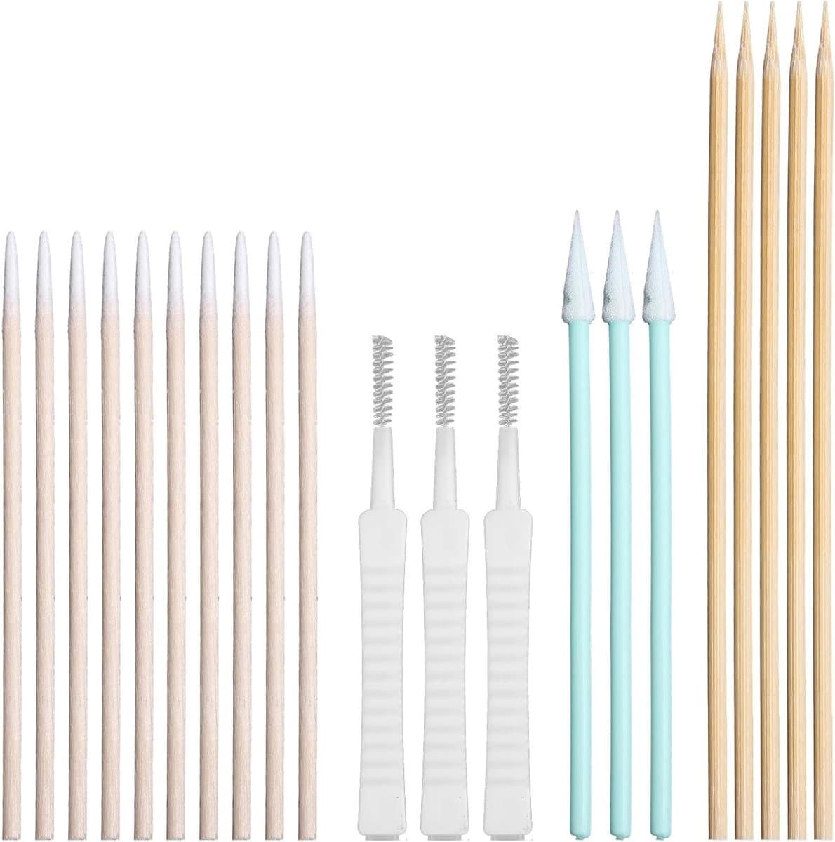 Charge Port Cleaning Tool Kit - Mini Borstels Voor Anti-Verstopping - Multifunctionele Reinigingstool Voor Telefoon Tablet Laptop - Buigbare Zachte Ronde Borstels