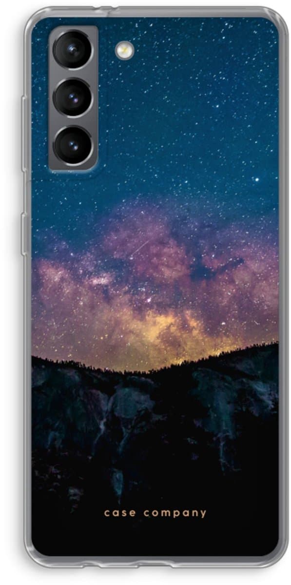 Case Company® - Hoesje geschikt voor Samsung Galaxy S21 hoesje - Travel to space - Soft Cover Telefoonhoesje - Bescherming aan alle Kanten en Schermrand