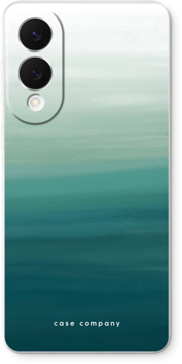 Case Company® - Hoesje geschikt voor Samsung Galaxy S25 Edge hoesje - Ocean - Soft Cover Telefoonhoesje - Bescherming aan alle Kanten en Schermrand