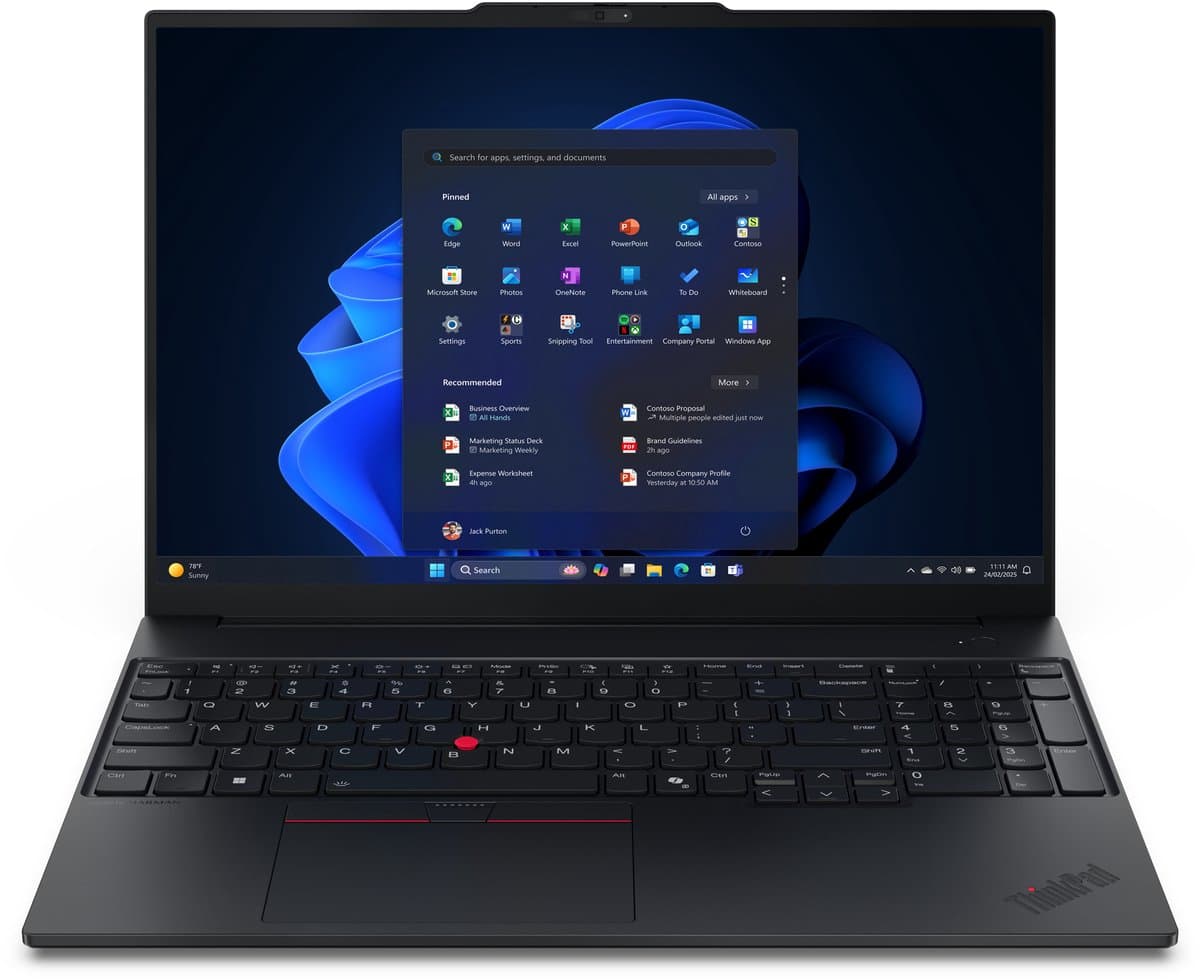 Lenovo ThinkPad E16 Gen 3 (Intel) - 21SR002DMH QWERTY