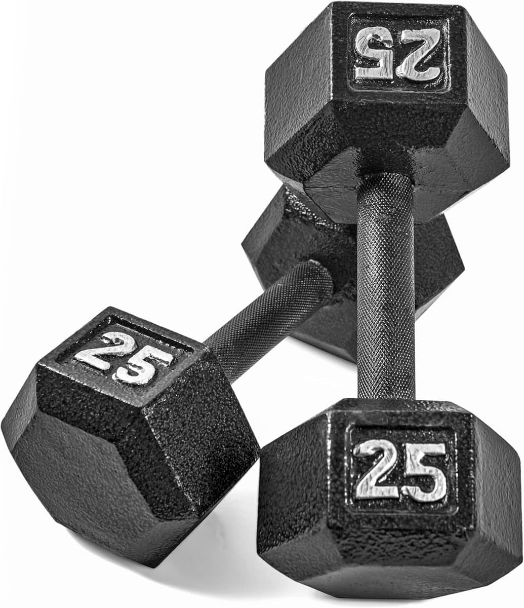 Gietijzeren Hex Halters voor Krachttraining - Diverse Gewichten