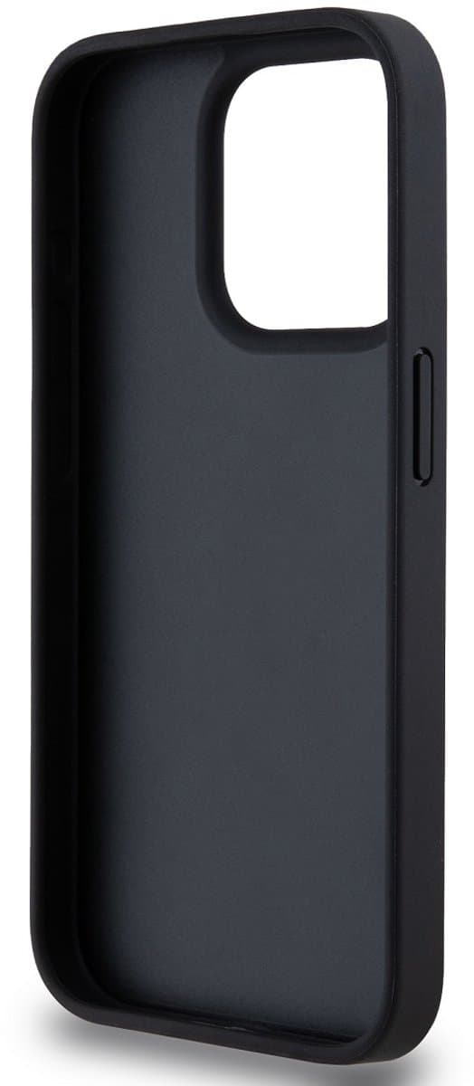 DKNY Checkered Printed Stripe Back Case - Geschikt voor Apple iPhone 13 Pro Max (6.7") - Zwart