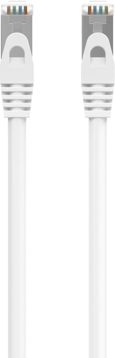 SINOX MEDIA PRO - S-FTP aansluitkabel CAT7 - 30 mtr. wit