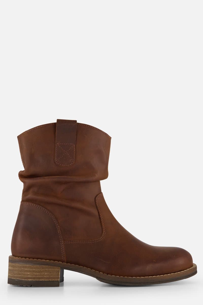 Cellini Plooi Enkellaarsjes bruin Nubuck - Maat 37