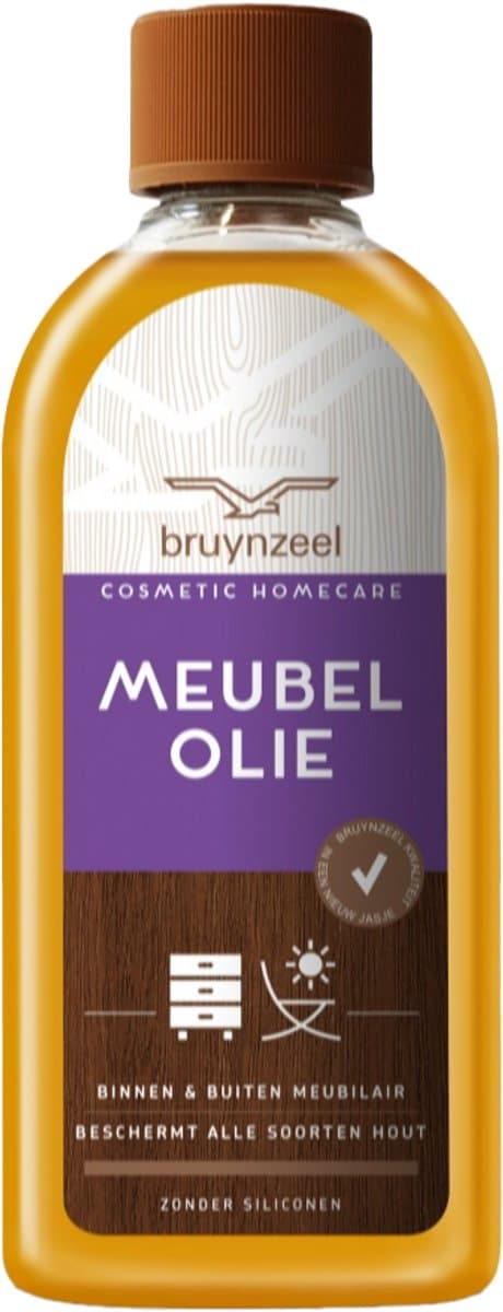 BRUYNZEEL Meubelolie 200 ml– De Bruynzeel Meubelolie voedt en beschermt ongelakte houtsoorten