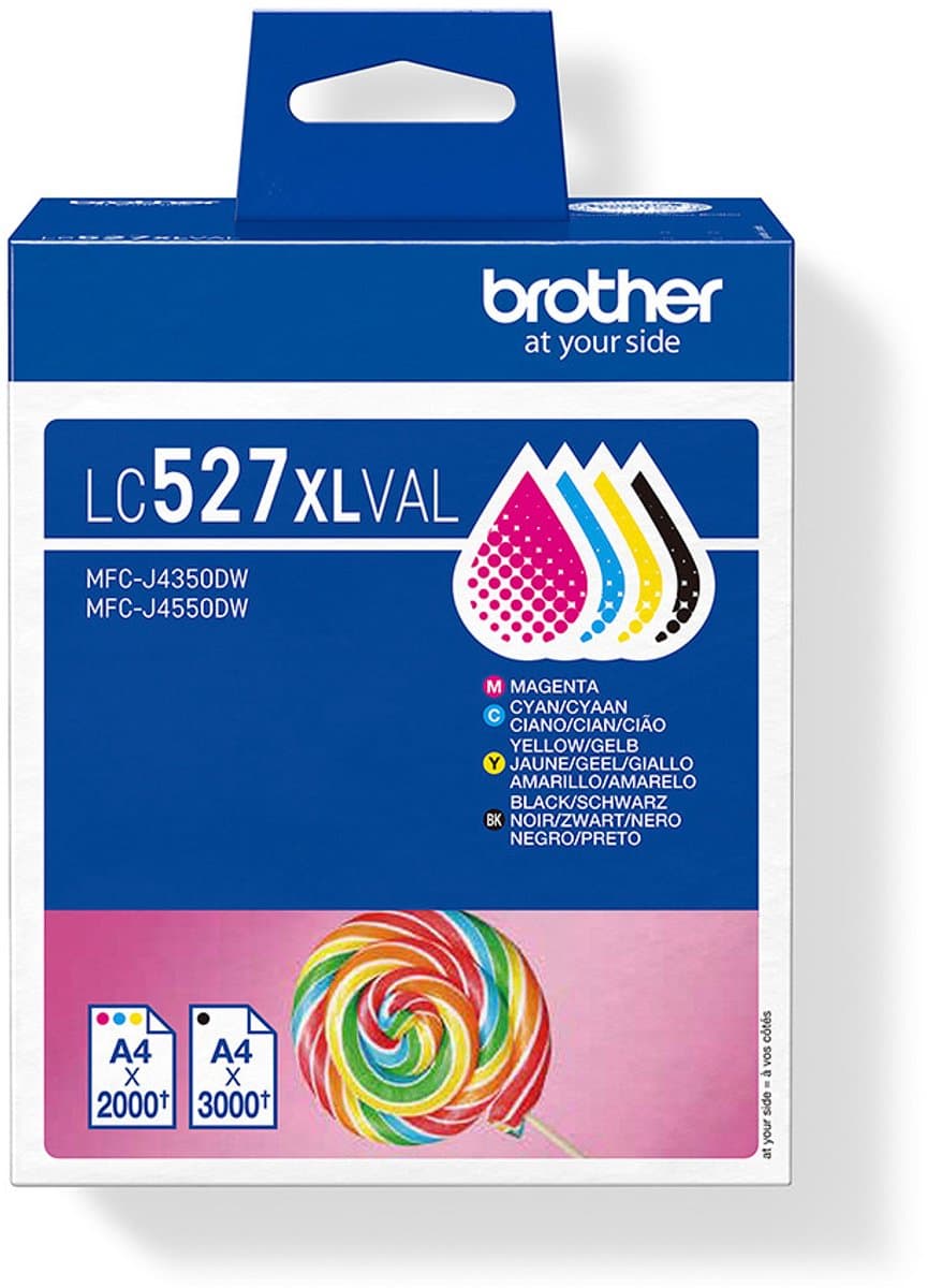 Brother LC-527XL Cartridge Combo Pack