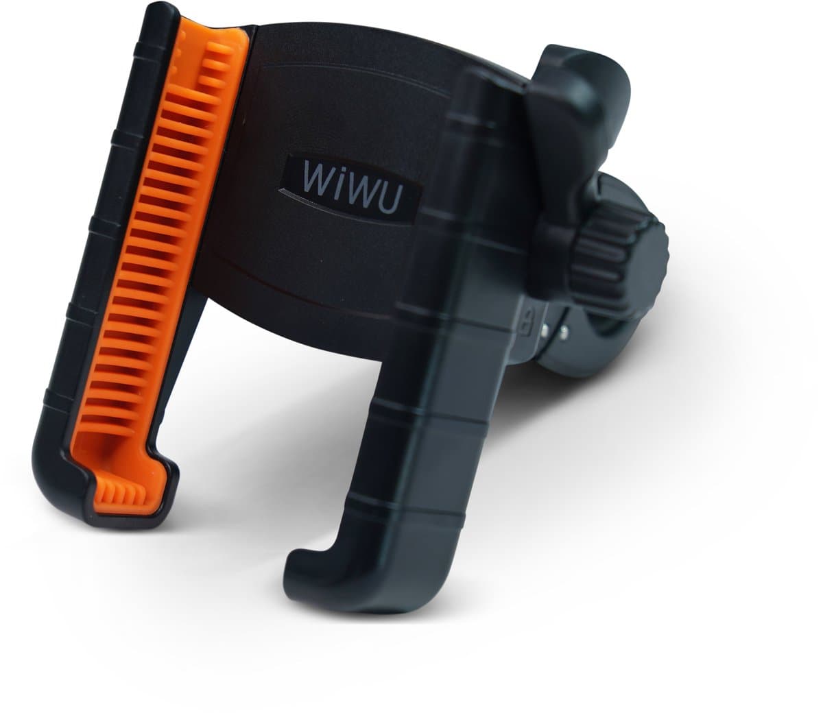WiWU Journey Bike Holder – Fiets Telefoonhouder met Schokabsorberend TPU, 360° Draaibaar & Eénhandige Bediening